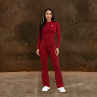 OJ Long Sleeve Top + Flare Legging