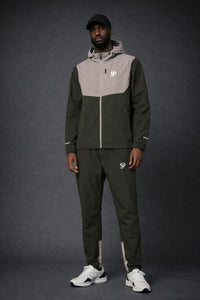 OJ Cartel Trainingspak - Taupe/groen